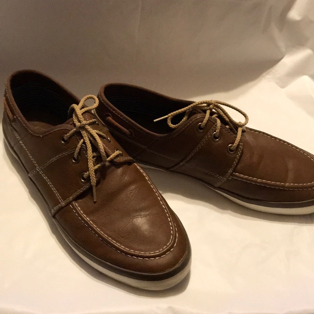 Men’s Call It Spring Lace Brown Loafers Size 9.5